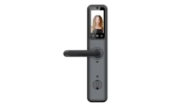 Serrure Connectée Wi-Fi avec Reconnaissance Faciale 3D, Caméra Full HD et Contrôle à Distance