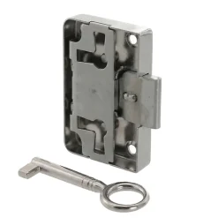 Serrure en applique l. 42 mm x H. 55 mm x EP. 9 mm