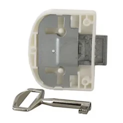 Serrure en applique l. 48 mm x H. 59 mm x EP. 10 mm