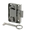 Serrure en applique l. 47 mm x H. 55 mm x EP. 9 mm