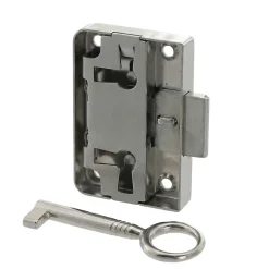 Serrure en applique l. 47 mm x H. 55 mm x EP. 9 mm