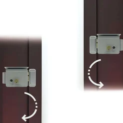 Serrure électrique droite/gauche - compatible visiophone - mémoire d'appel - faible consommation - Extel - 150011