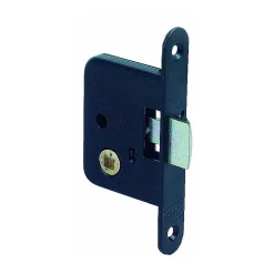 Serrure monopoint à larder petit coffre à bec de cane 40mm bout rond droite - JPM - 255000-02-1X