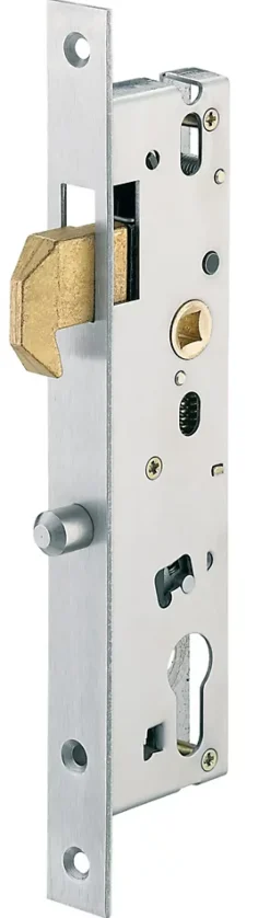 Serrure monopoint à larder Série 2565 pêne à mentonnet coffre 47mm - STREMLER - 2565.47.0