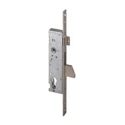 Serrure monopoint à larder profil étroit à pêne basculant et demi-tour axe 35mm - CISA - CIS4621535
