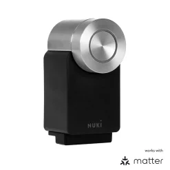 Serrure Nuki Smart Lock 4 ème génération Pro, noire