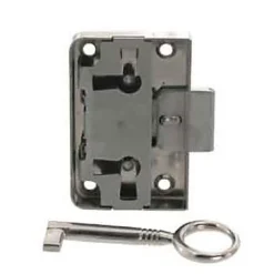 Serrures en applique l. 53 mm x H. 57 mm x EP. 9 mm