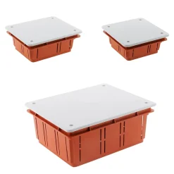 Set de 3 boîtes de dérivation à encastrer - Zenitech