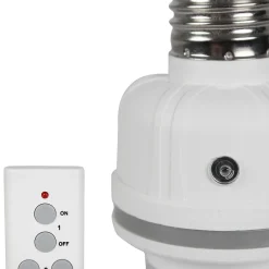 Set de 2 Douilles FISHTEC E27 + Télécommandées