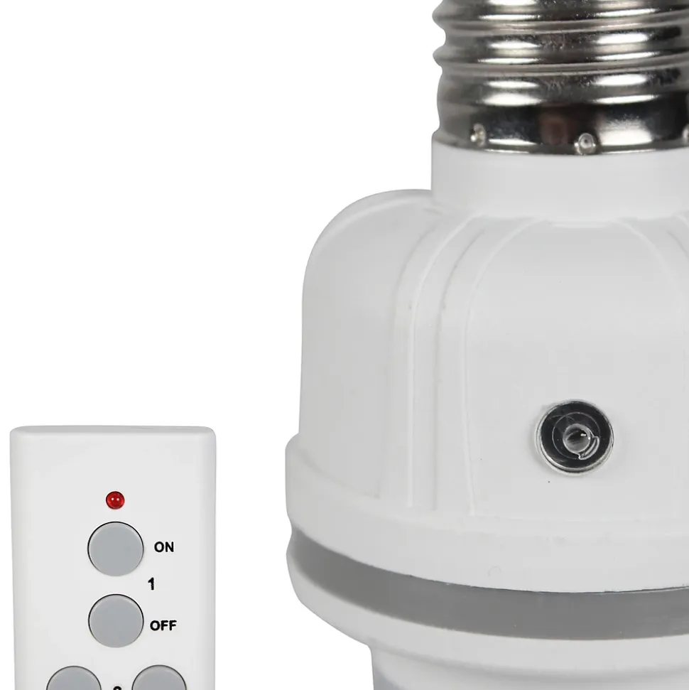 Set de 2 Douilles FISHTEC E27 + Télécommandées