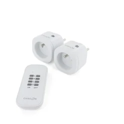Set de 2 mini prises On/Off type E - Chacon