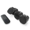 Set de 3 mini prises étanches IP44 + télécommande - Chacon