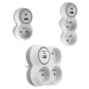 Set de 3 prises 16A + USB - Zenitech