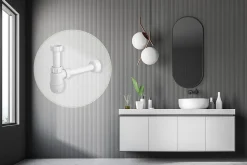 Siphon De Lavabo Rea Hc2 White