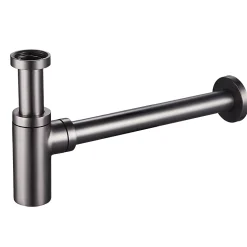 Siphon de lavabo réglable laiton 70mm Rousseau