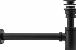 Siphon De Lavabo Universel Clic-Clac Rea Black