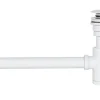 Siphon de lavabo universel REA Clic-Clac White