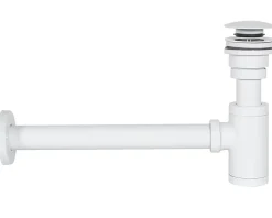 Siphon de lavabo universel REA Clic-Clac White