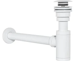 Siphon de lavabo universel REA Clic-Clac White