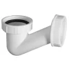 Siphon pour baignoire gain de place blanc 40mm Wirquin
