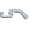Siphon pour baignoire îlot - kit de tuyaux d'évacuation