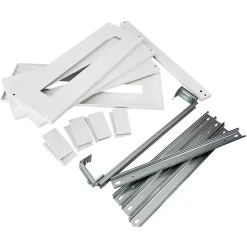 S96m200 Ide Kit Plastron 4 Rangées En Métal Pour Coffret Ide Atlantic 65sup96120 Ou 40enl96120 Ou 40enl96120