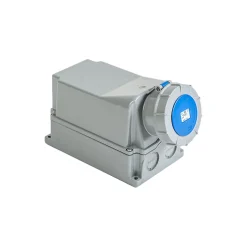 Socle De Prise 125a Monophasé 2p+t - étanche Ip67 - Ide