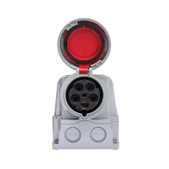 Socle De Prise Tétrapolaire 125a 3p+n+t - étanche Ip67 - Ide