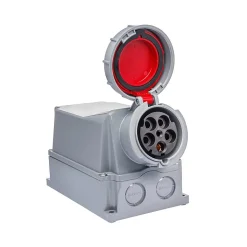Socle De Prise Tétrapolaire 125a 3p+n+t - étanche Ip67 - Ide