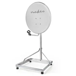 Socle de Satellite pour Balcon Taille Maximale de l'Antenne Parabolique : 90 cm 1 x 50 x 50 cm Acier NEDIS