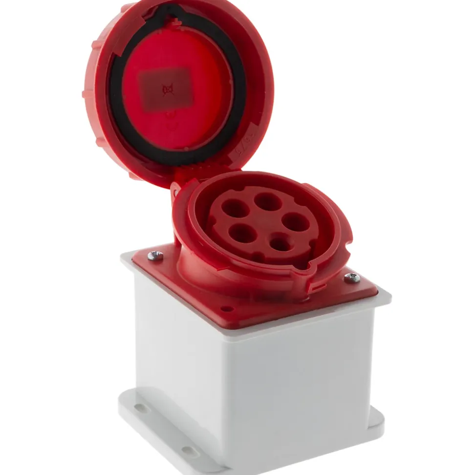 Socle IEC309 3P+N+T 16A - Zenitech