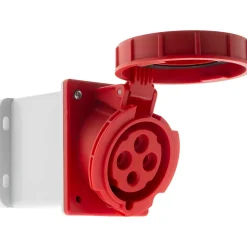 Socle IEC309 3P+T 32A - Zenitech