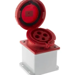 Socle IEC309 3P+T 32A - Zenitech