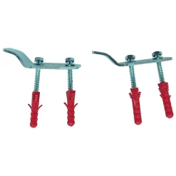 Somatherm For You - 2 pattes supports de lavabo 3mm acier
