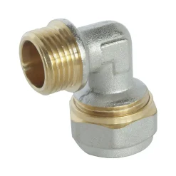 Somatherm For You - Coude à visser pour tube Multicouche diam 20 - Mâle 20/27