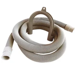 Somatherm For You - Flexible de vidange avec embout de raccordement + crosse de maintien - 2m