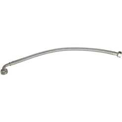 Somatherm For You - Flexible sanitaire - Double écrou tournant 1/2 dont 1 coudé - 500mm - DN10