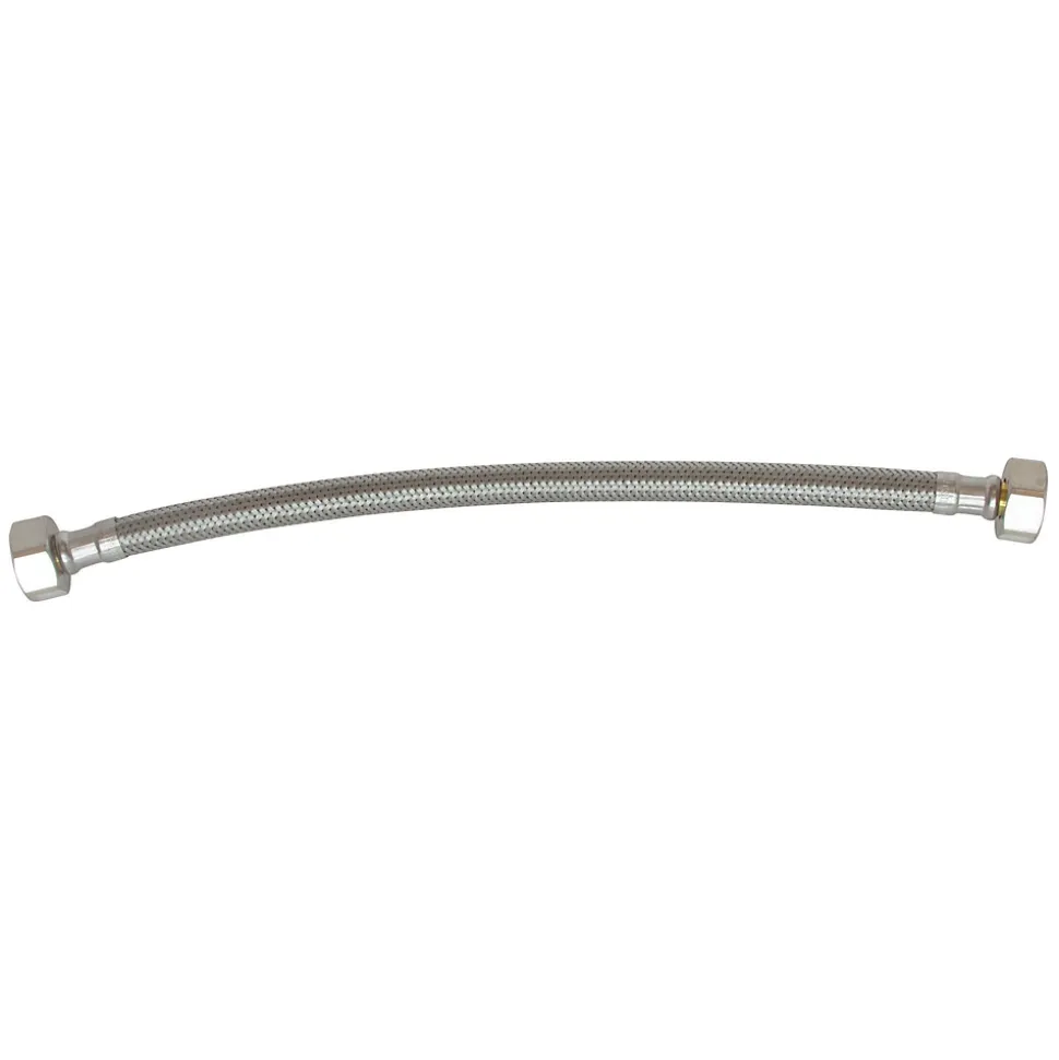 Somatherm For You - Flexible sanitaire - Raccord 2 écrous tournants 1/2 - Longueur : 150mm - DN8