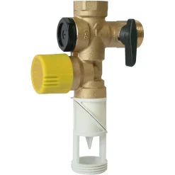 Somatherm For You - Groupe double sécurité téflon orientable + raccord diélectrique pour eau calcaire