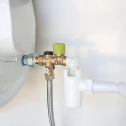 Somatherm For You - Groupe de Sécurité NF 3/4 à garde d'air coudée - Siège téflon pour eau calcaire - SOMATHERM FOR YOU
