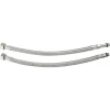 Somatherm For You - Lot 2 flexibles sanitaires 300 mm DN8 F 3/8 - M 10/100 dont 1 avec prolongateur