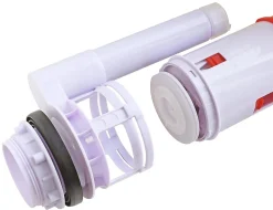 Somatherm For You - Pack mécanisme WC câble double chasse + Robinet flotteur alimentation réversible