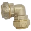 Somatherm For You - Raccord laiton coudé égal Serrage Extérieur pour tube PE diam 25 mm