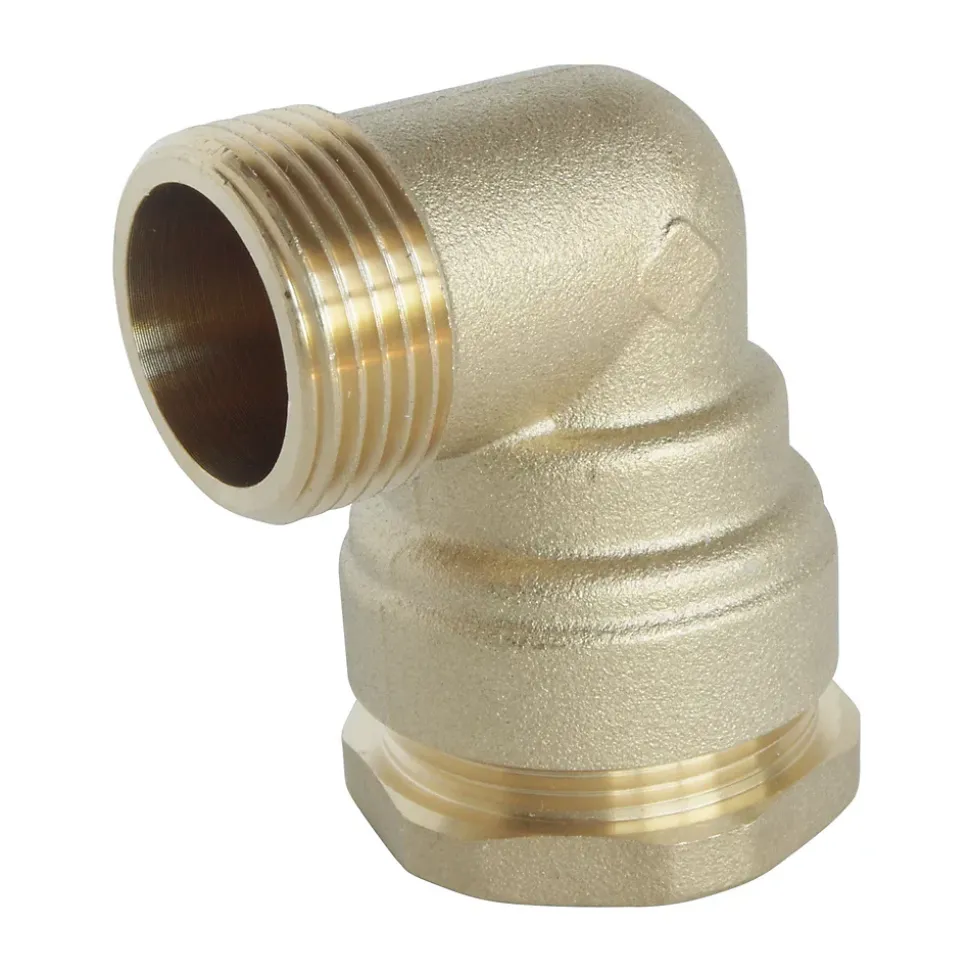 Somatherm For You - Raccord laiton coudé SUMO pour tube PE diam 50 mm - Mâle 1 1/2