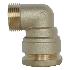 Somatherm For You - Raccord laiton coudé SUMO pour tube PE diam 50 mm - Mâle 1 1/2