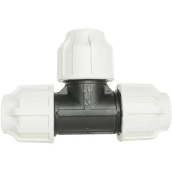 Somatherm For You - Raccord plastique Té égal pour tube PE diam 40 mm