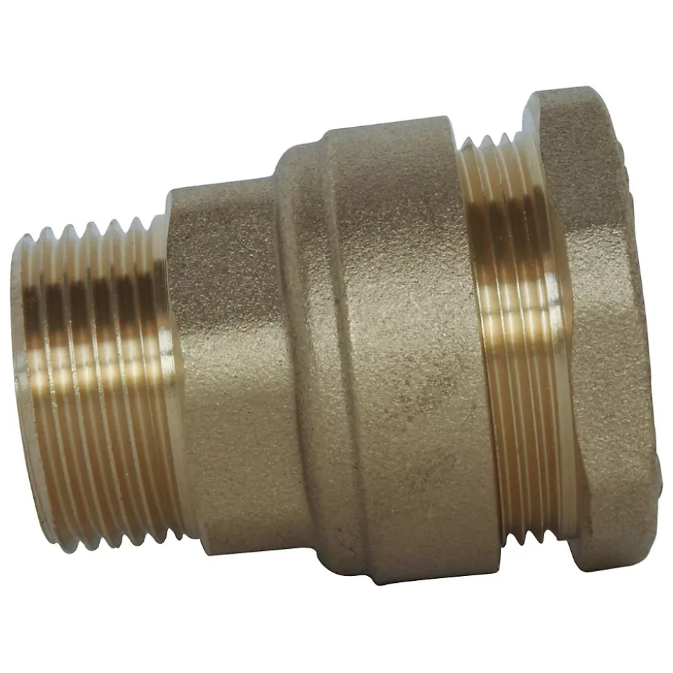 Somatherm For You - Raccord laiton droit SUMO pour tube PE diam 63 mm - Mâle 2