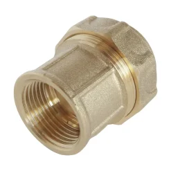 Somatherm For You - Raccord laiton droit Serrage Extérieur pour tube PE diam 32 mm - Femelle 1