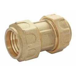 Somatherm For You - Raccord laiton manchon égal Serrage Extérieur pour tube PE diam 25 mm