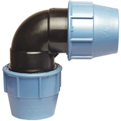 Somatherm For You - Raccord plastique coudé égal pour tube PE diam 40 mm